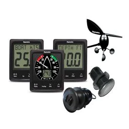 Raymarine I50/I60 Wind, Speed, Depth System Pack W/Transducers
