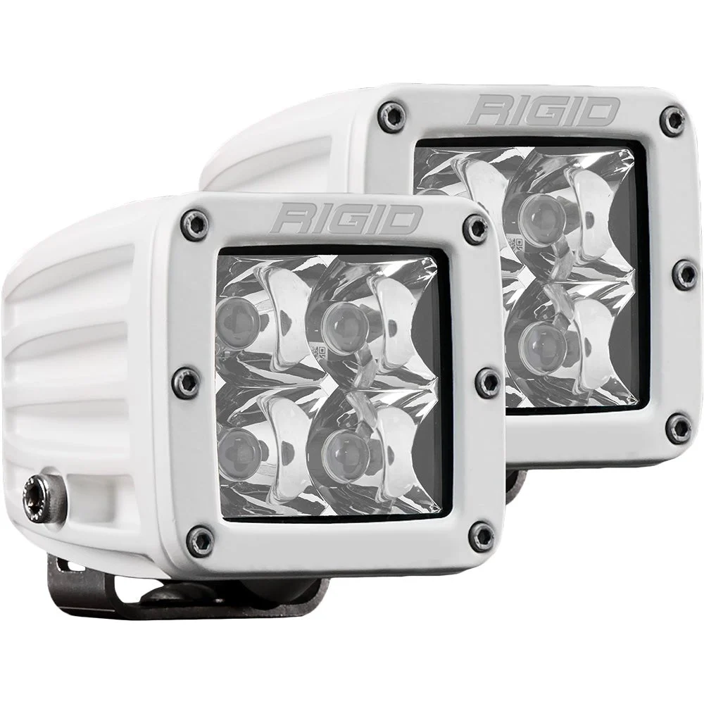 RIGID Industries D-Series PRO Hybrid-Spot LED - Pair - White – Boat Pump & Plumbing Part