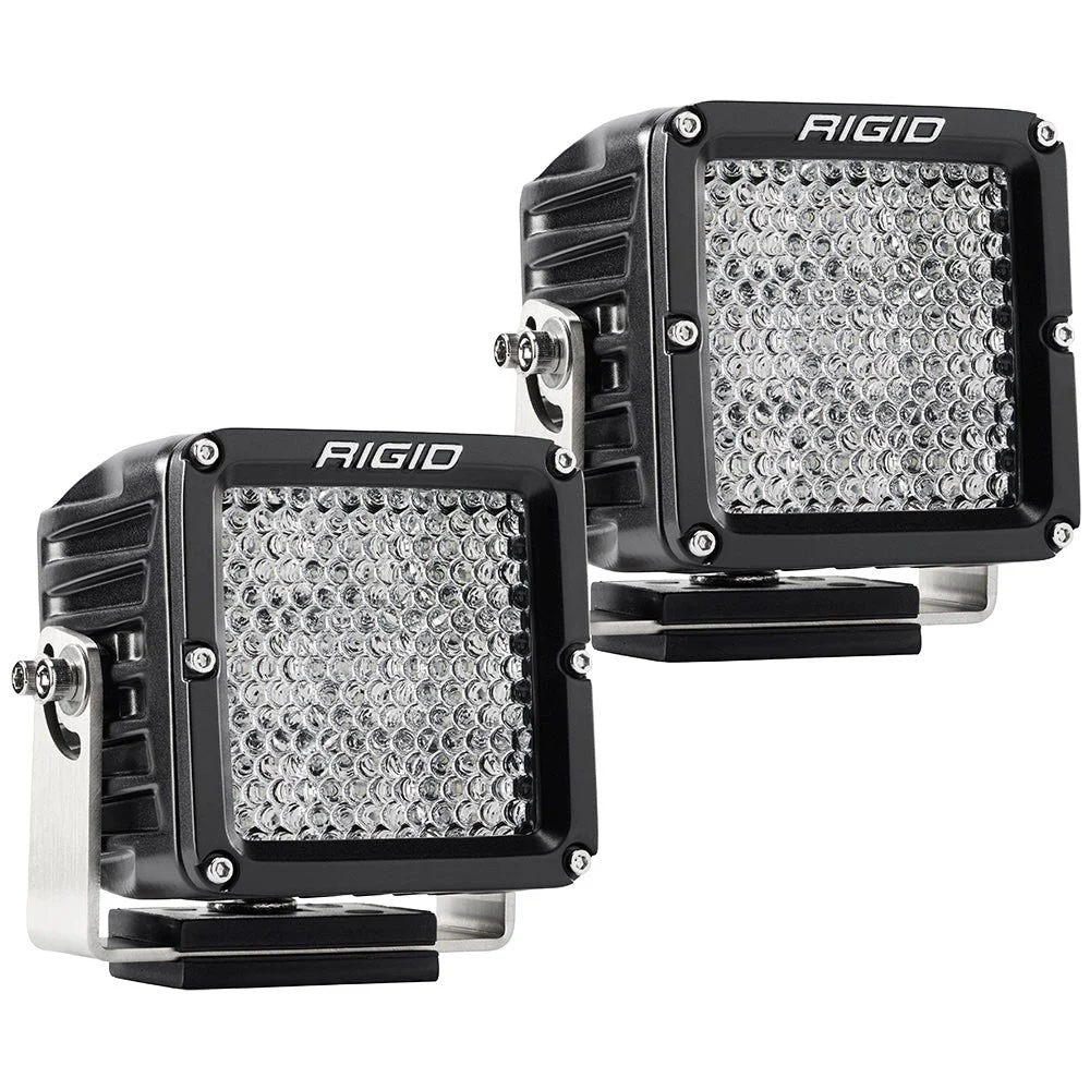 RIGID Industries D-XL PRO Diffused - Pair - Black – Marine Electrical Replacement Part
