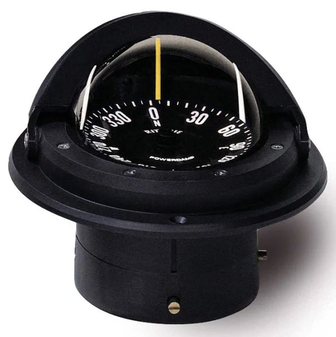 Ritchie Voyager Flush Mount Compass Black