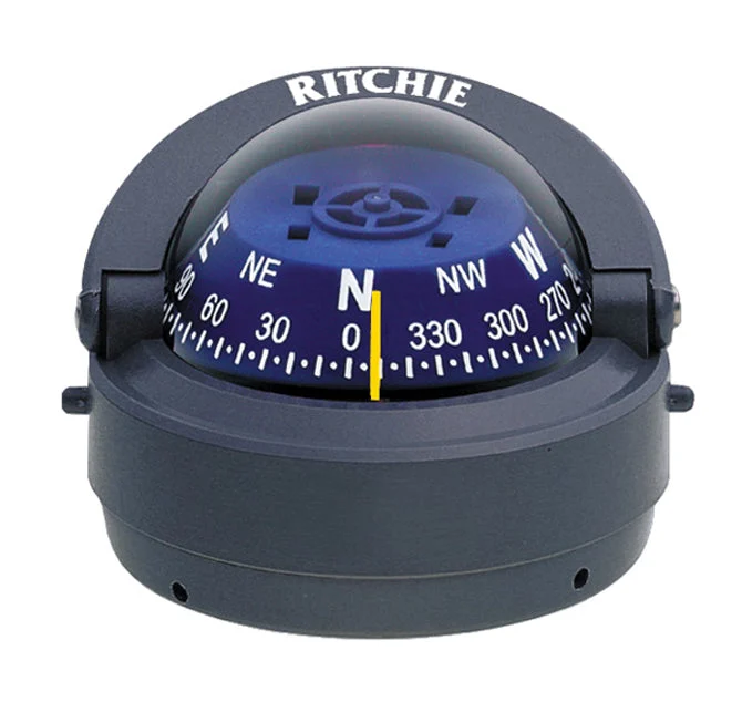 Ritchie Explorer Surface Mount Compass Blue