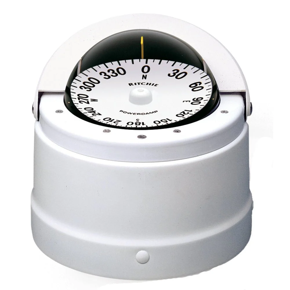 Ritchie DNW-200 Navigator Compass - Binnacle Mount - White – Marine Boat Replacement Part