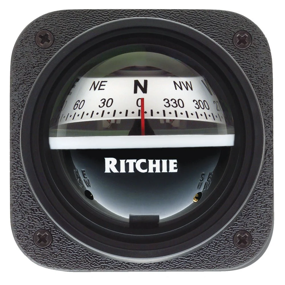 Ritchie V-537W Explorer Compass - Bulkhead Mount - White Dial – Marine Boat Replacement Part