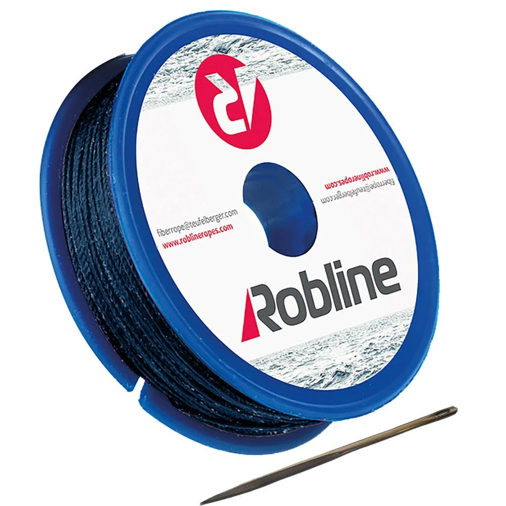 Robline Waxed Whipping Twine Kit - 0.8mm x 40M - Dark Navy Blue – Marine Boat Replacement Part