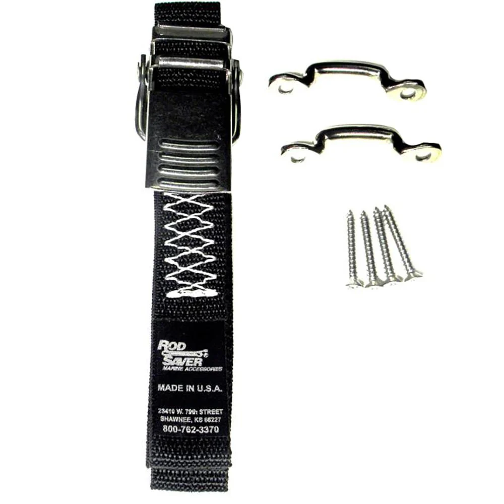 Rod Saver Stainless Steel Battery/Gas Tank Tie-Down - 48" – Marine Boat Replacement Part
