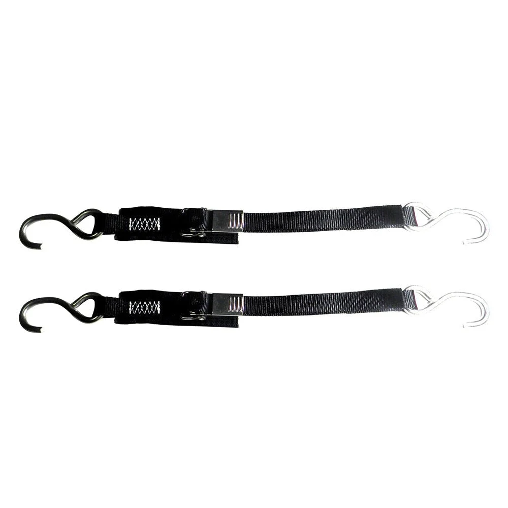 Rod Saver Stainless Steel Quick Release Transom Tie-Down - 1" x 4' - Pair – Marine HVAC Replacement Part