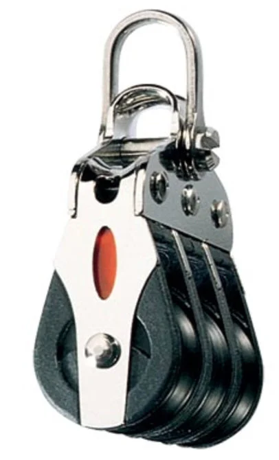 Ronstan Series 20mm Triple 2-Axis Shackle Head BB Block
