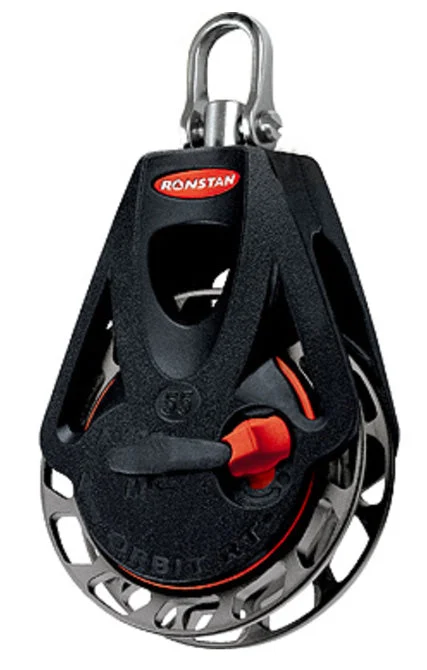 Ronstan Series 55 Single Swivel Head Ratchet Orbit Block, Auto/Manual
