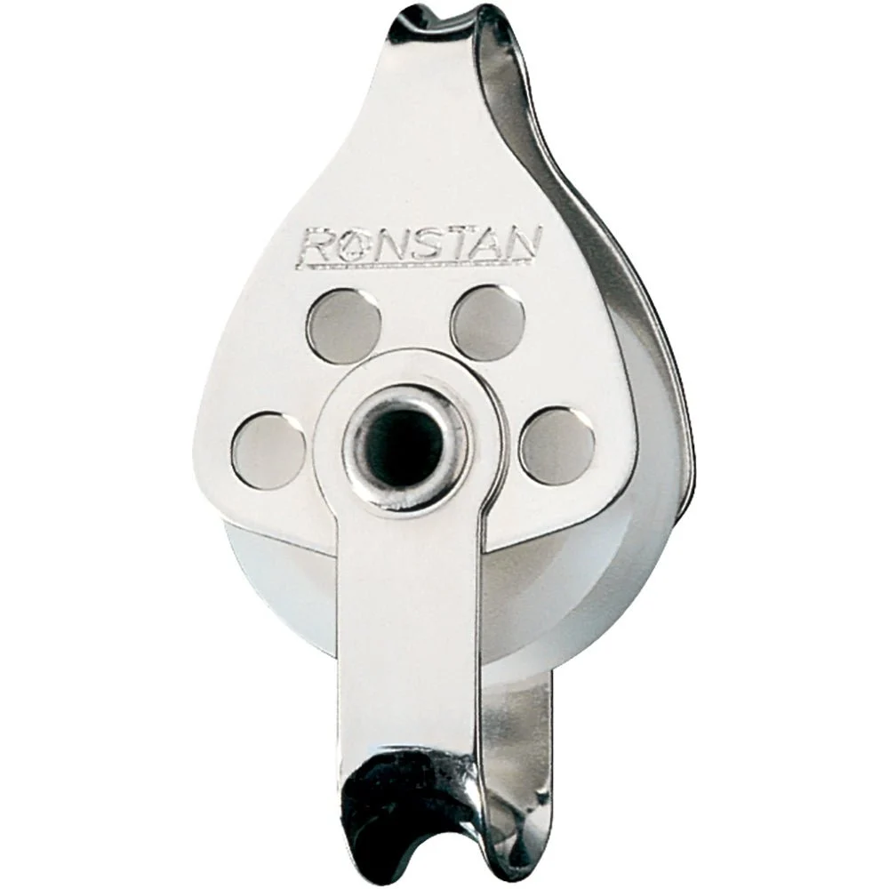Ronstan Series 30 Utility Block - Single, Becket, Loop Head – Marine Boat Replacement Part