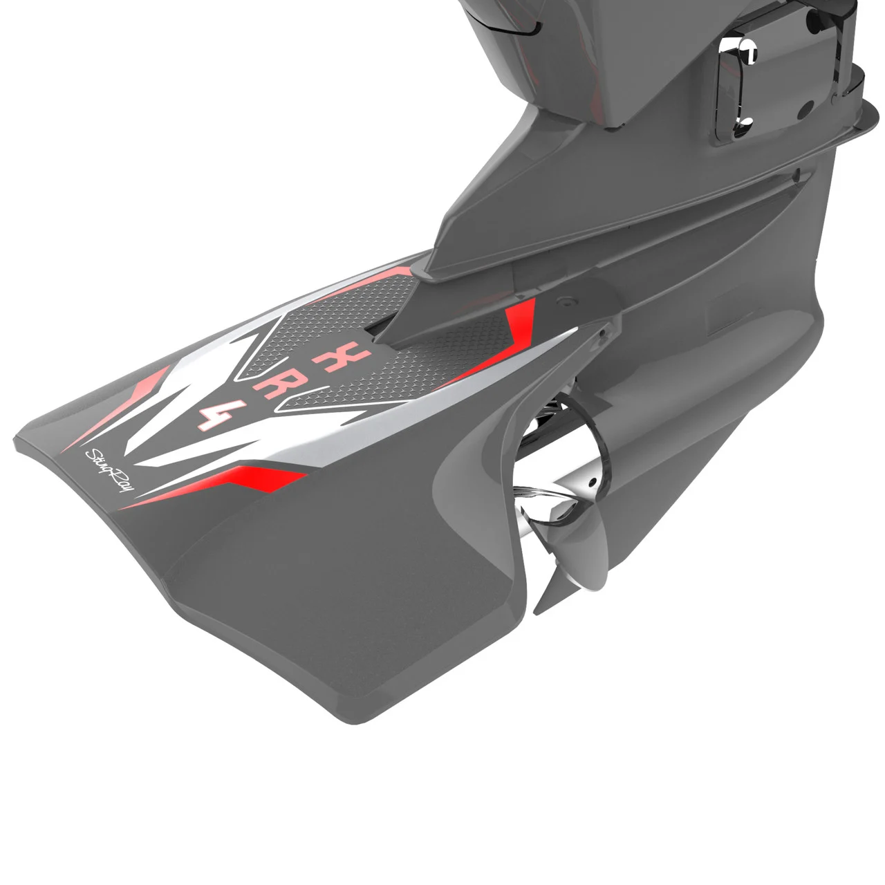StingRay Hydrofoils SR-XR4-3 XR4 Hydrofoil - Senior, Gray - SR-XR4-3