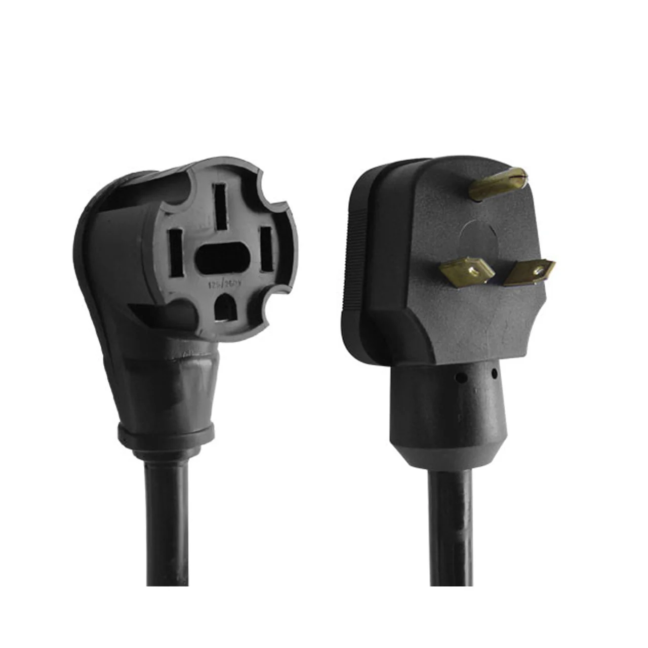 AP Products 16-00554 Adapter 30M-50F 10/3 18" Black - 16-00554