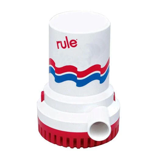 Rule Non-Automatic Submersible Bilge Pump 12V 1500 GPH