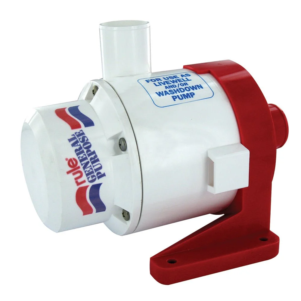 Rule 3700 GPH General Purpose End Suction Centrifugal Pump - 24V – Boat Pump & Plumbing Part