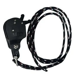 Rupp Double Halyard Line Lock W/Rope & Shackle