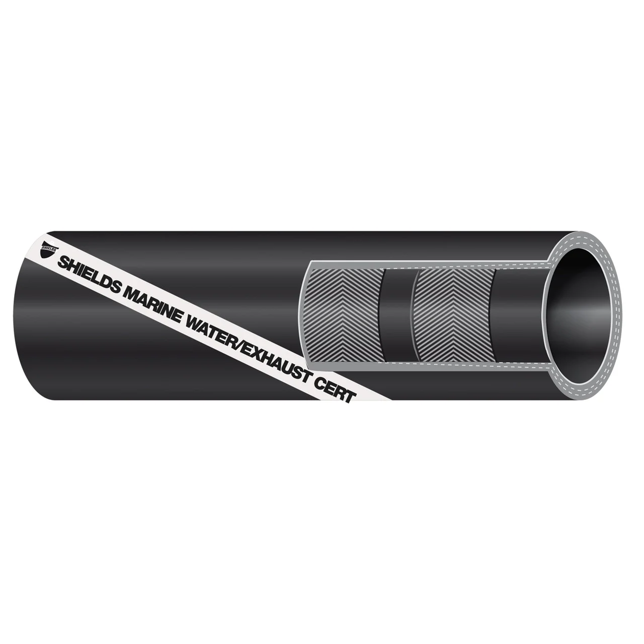 Sierra 116-200-3003 Shields Wireless Exhaust/Water Hose - 3"X10' - 116-200-3003