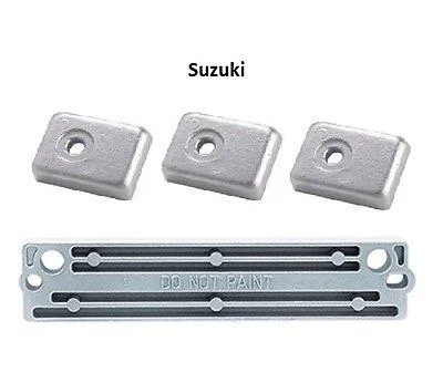 Suzuki 150 to 250 Hp Zinc Anode Kit