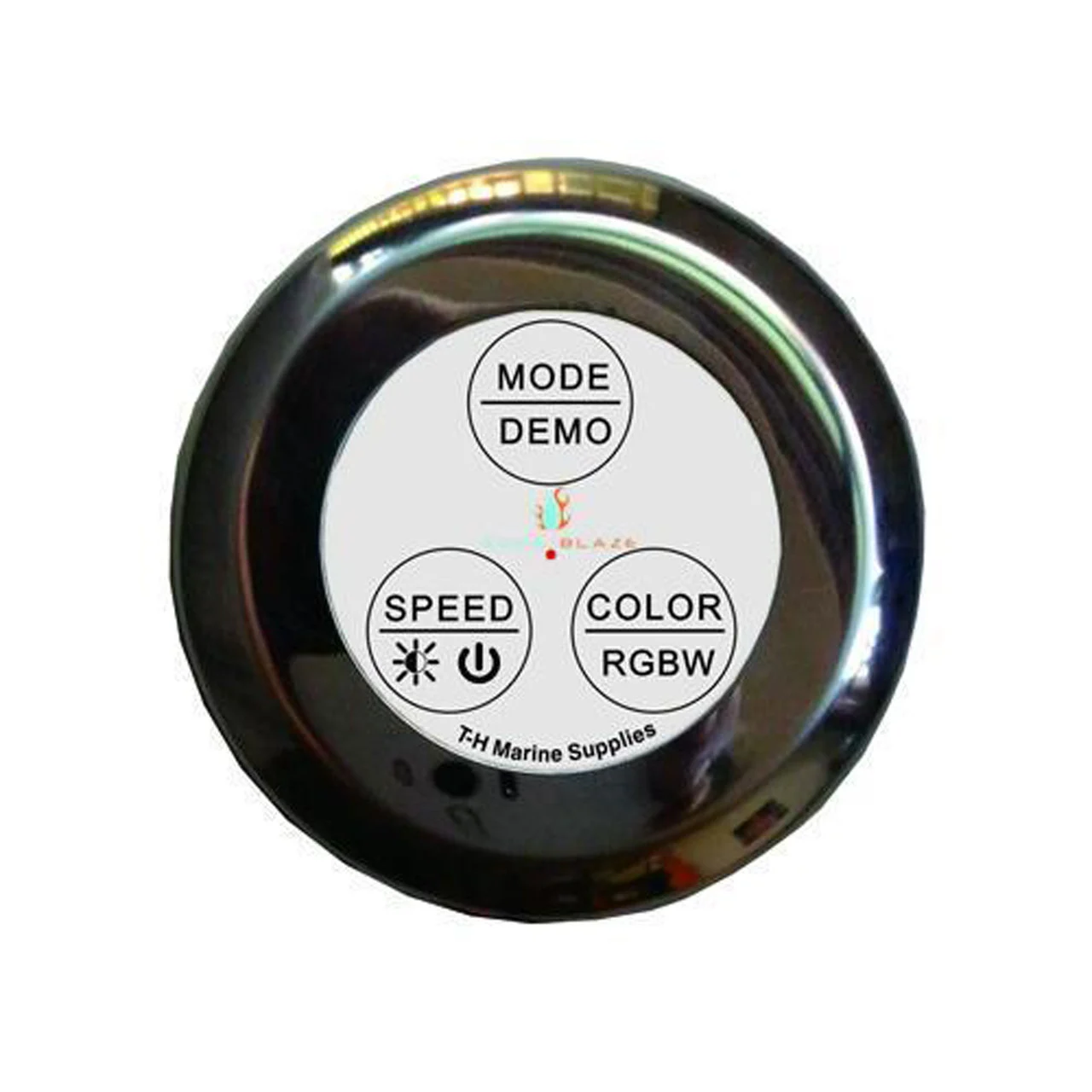 T-H Marine LED-RGBCONT-2F-DP RGB LED Dash Mount Light Controller IP67 - White - LED-RGBCONT-2F-DP