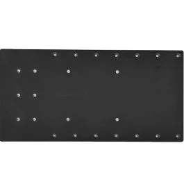 Sea Brackets 20" Straight Trolling Motor Plate F/Minn Kota Quest - Black