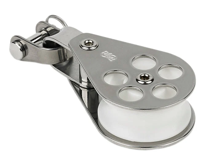 Schaefer Block, Single SS w/Upset Shackle