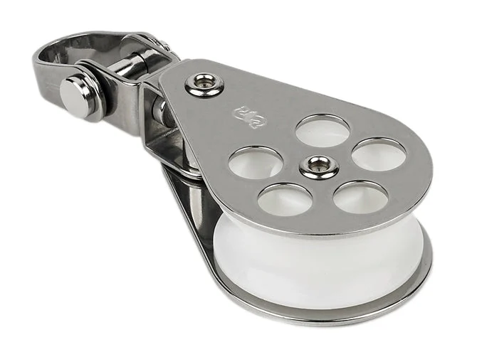Schaefer Block, Single SS w/Swivel Shackle