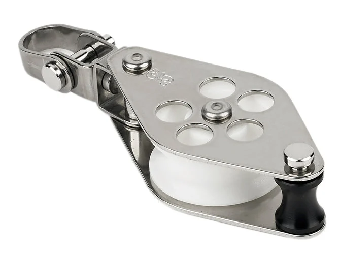 Schaefer Block, Single SS w/Swivel Shackle, Becket