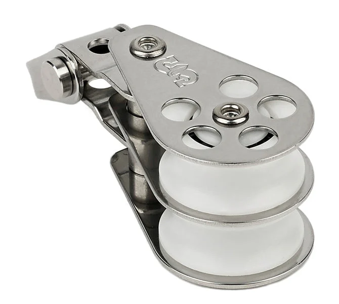 Schaefer Block, Double Ball Bearing w/Front Side Shackle