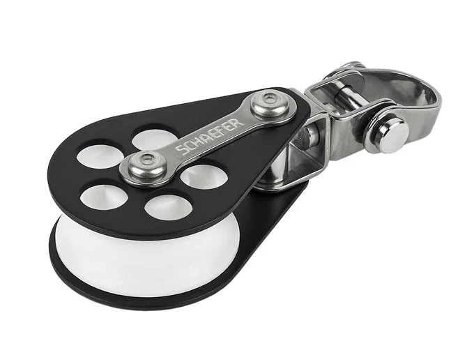 Schaefer Block, Single Alum. w/Swivel Shackle