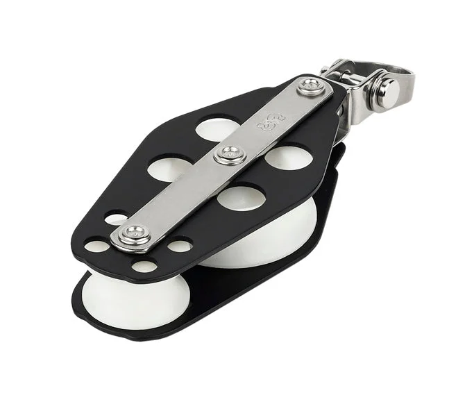 Schaefer Block, SS Fiddle w/Swivel Shackle