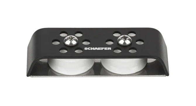 Schaefer Deck Organizer Double Sheave Alum.