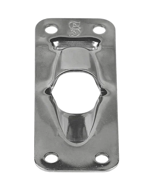 Schaefer Flat Exit Plate, up to 1/2" Line