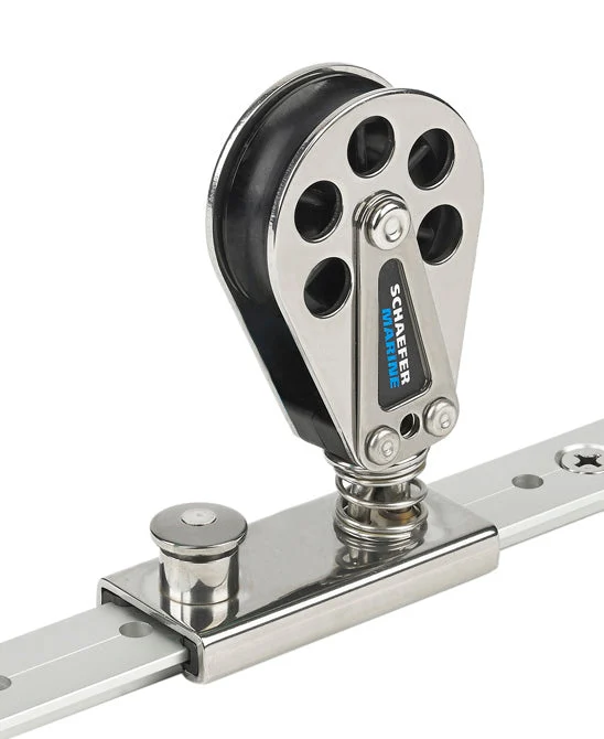 Schaefer Block, Spring Loaded/Lined SS Slide for 1" T-Track
