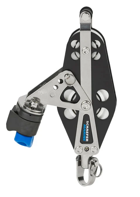 Schaefer Block, Ball Bearing Fiddle w/Adjustable Cam Cleat, Becket