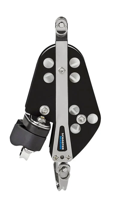 Schaefer Block, Series 7 Alum. Fiddle w/Cam Cleat, Becket