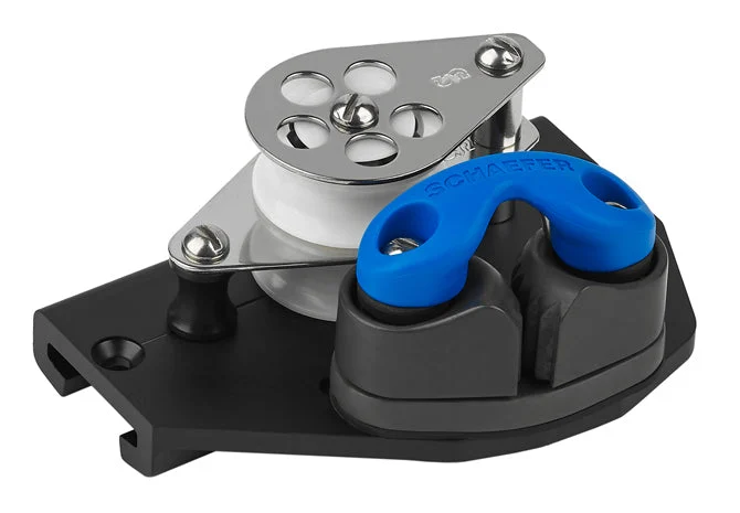 Schaefer Cam Cleat Control Block Double Sheave