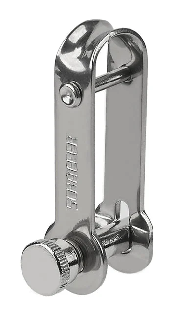 Schaefer Shackle, Stamped Long Retainer, Spring Loaded