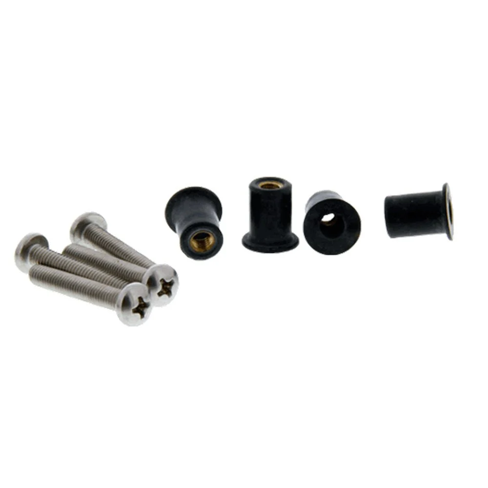 Scotty 133-16 Well Nut Mounting Kit - 16 Pack – Marine Boat Replacement Part
