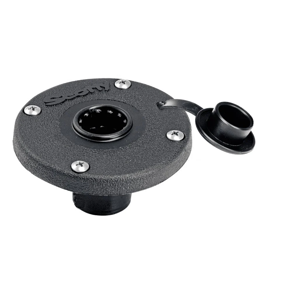 Scotty 344 Round Flush Deck Mount – Marine Boat Replacement Part