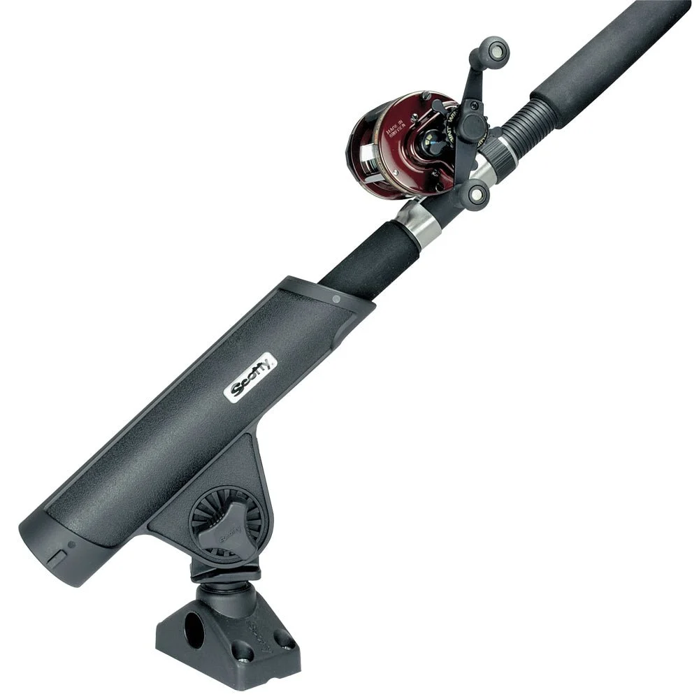 Scotty Rodmaster II Rod Holder w/241 Deck/Side Mount - Black – Marine Boat Replacement Part