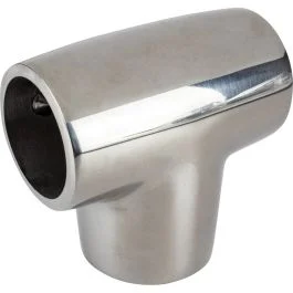 Sea-Dog Handrail Tees - 90 Degree - 1" - Investment Cast 316 Stainless Steel