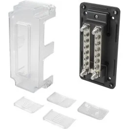 Sea-Dog Dual Buss Bar W/Cover - 12 Terminals