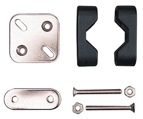 Sea-Dog Line Rail Mount Brackets & Fasteners, White Pair