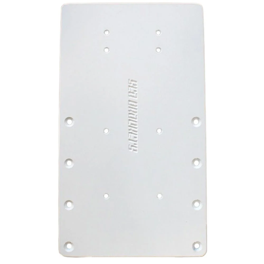 Sea Brackets 14" Straight Trolling Motor Plate – Marine Boat Replacement Part