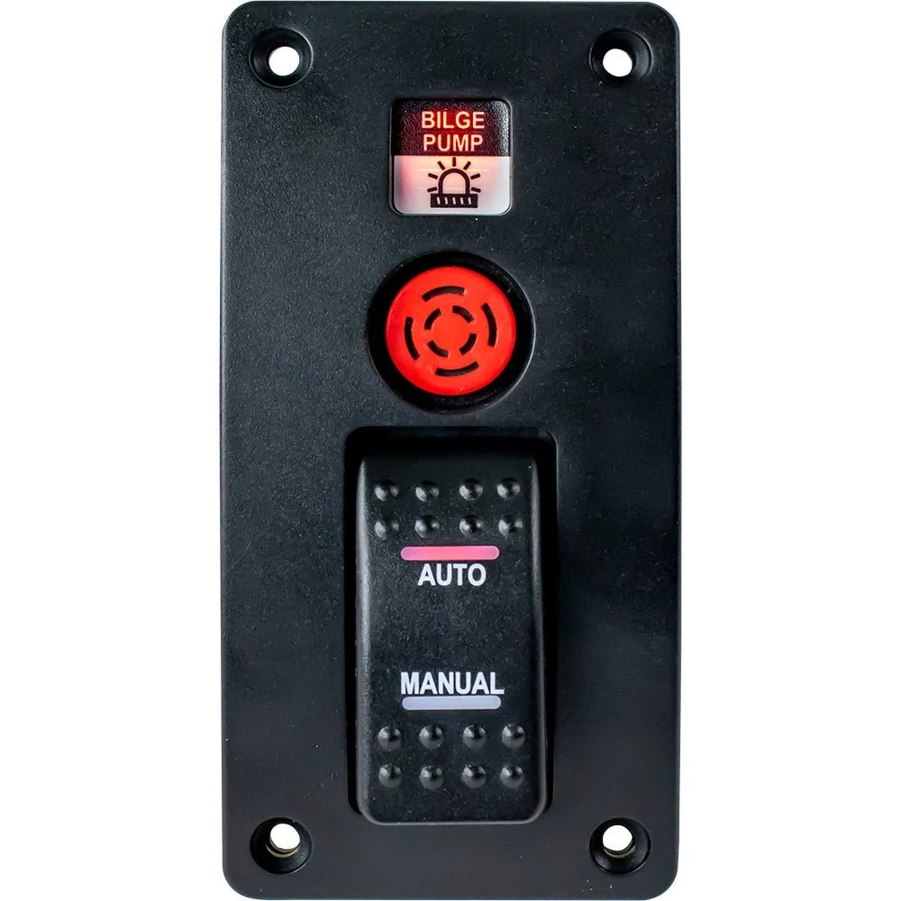 Sea-Dog Bilge Pump Water Alarm Panel w/Switch – Marine Boat Replacement Part