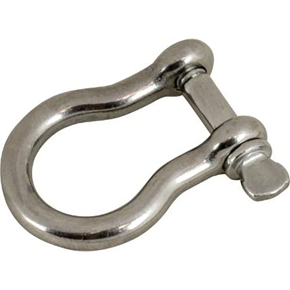 Sea-Dog Bow Shackle - 7/8" Diameter, 1" Opening, 316 Cast Stainless Steel – Marine Boat Replacement Part