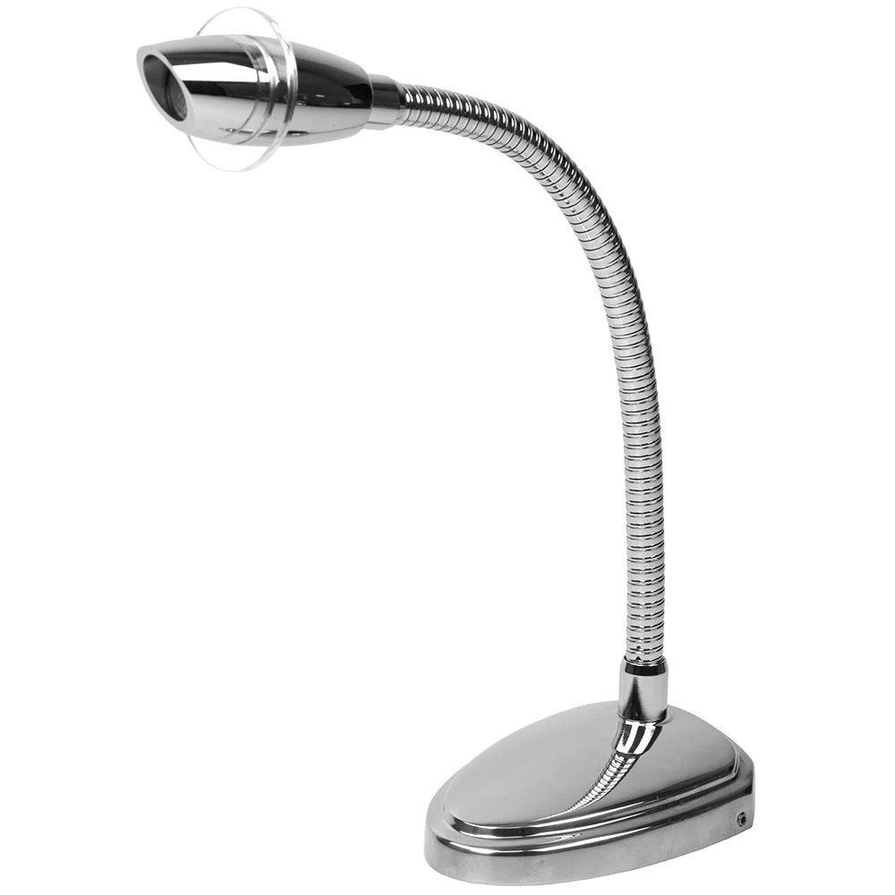 Sea-Dog Deluxe High Power LED Reading Light Flexible w/Touch Switch - Cast 316 Stainless Steel/Chromed – Marine Electrical Replacement Part
