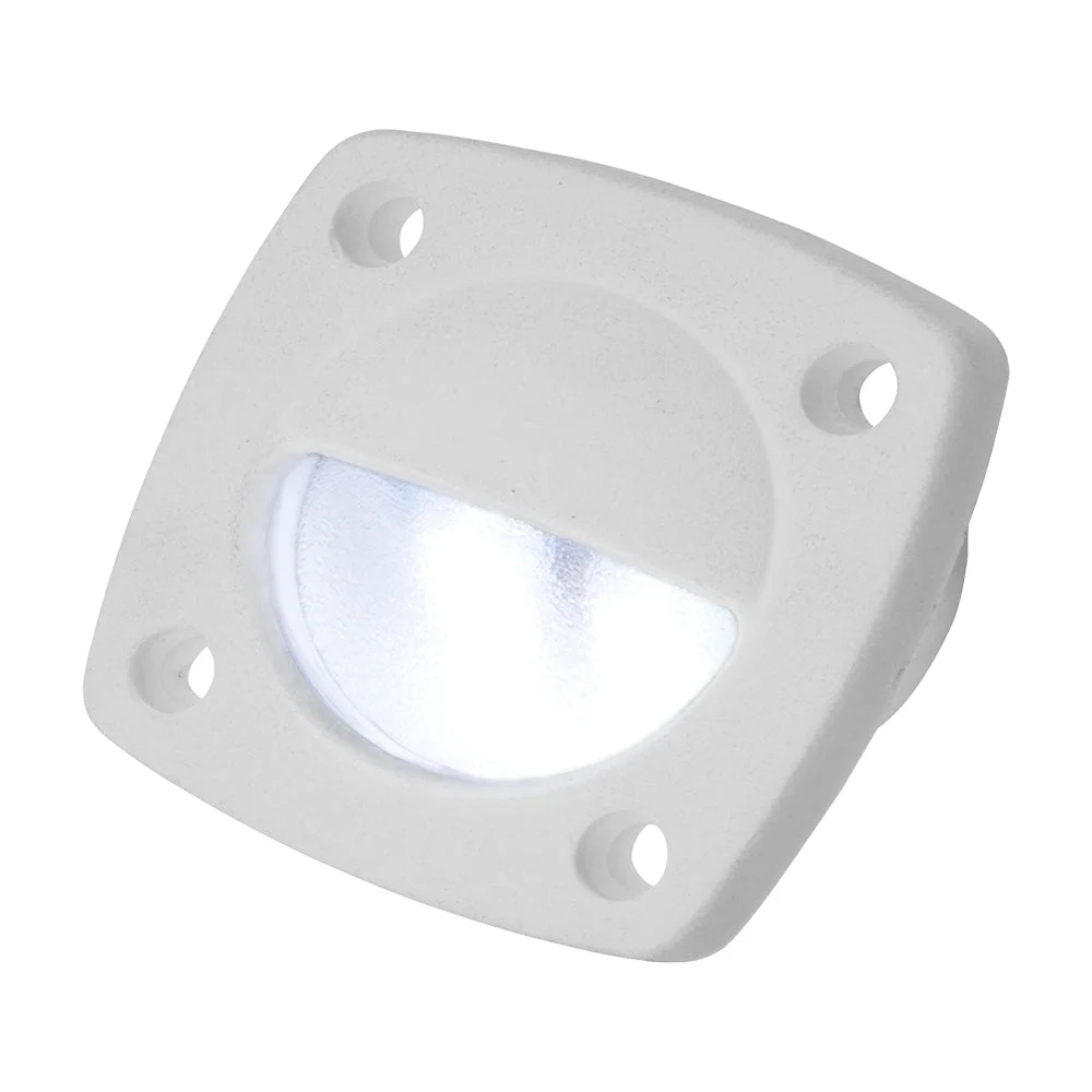 Sea-Dog LED Utility Light White w/White Faceplate – Marine Boat Replacement Part