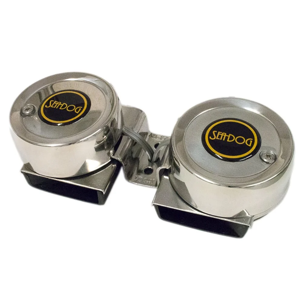 Sea-Dog Max Blast Twin Mini Compact Horn – Marine Boat Replacement Part