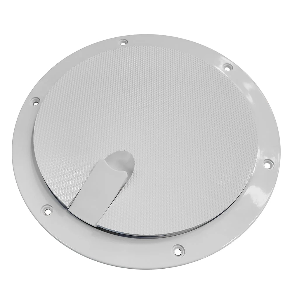 Sea-Dog Pop-Out Textured Deck Plate - White - 6" – Marine Boat Replacement Part