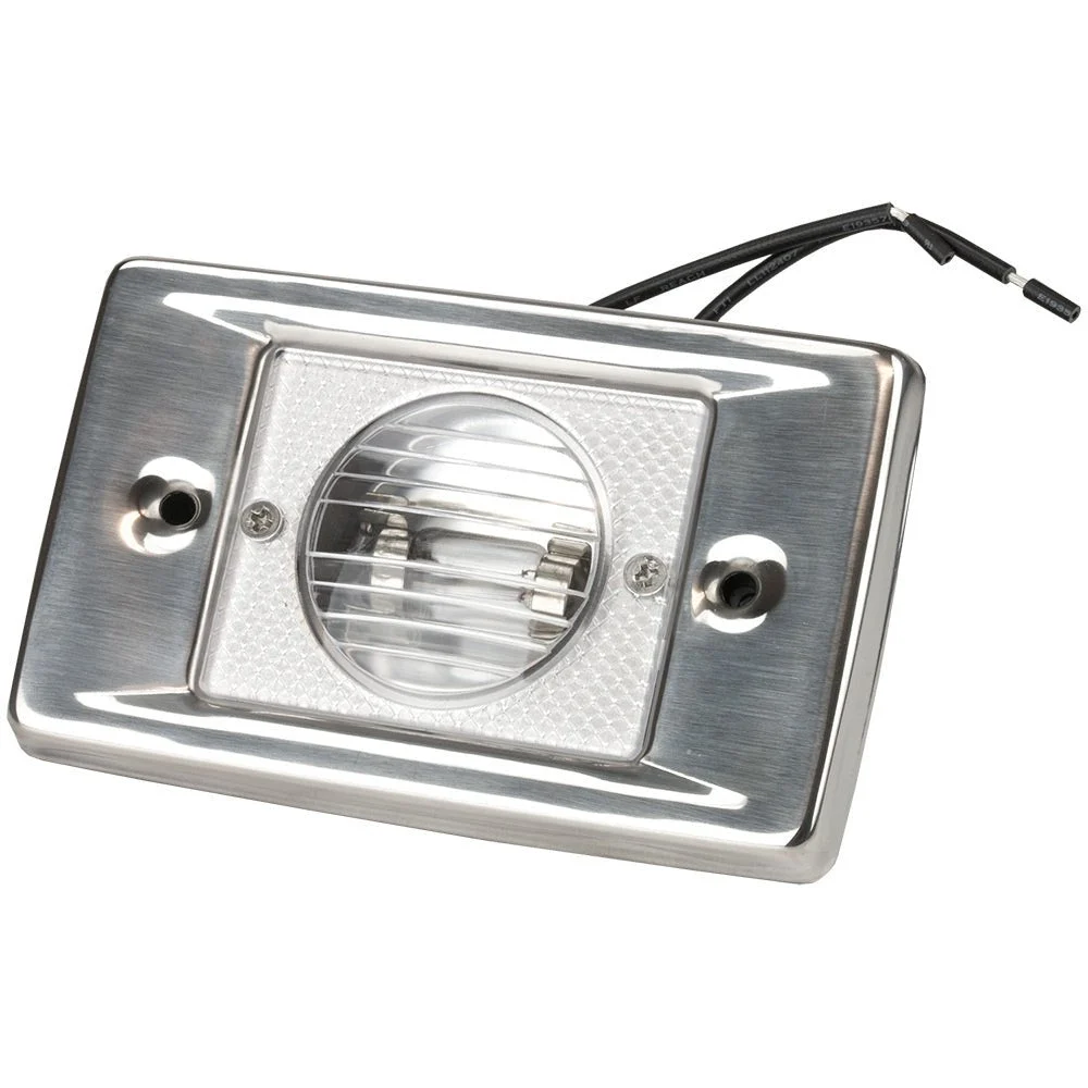 Sea-Dog Stainless Steel Rectangular Transom Light – Marine Boat Replacement Part