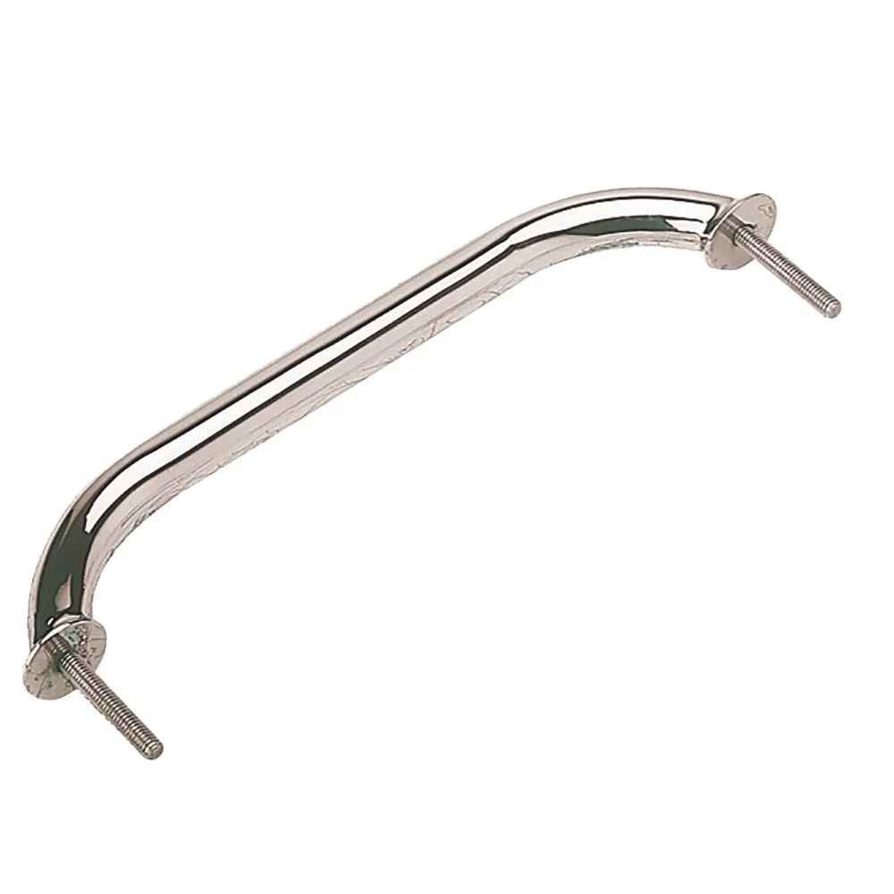 Sea-Dog Stainless Steel Stud Mount Flanged Hand Rail w/Mounting Flange - 10" – Marine Boat Replacement Part